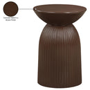  Meridian Opani Brown Concrete Indoor/Outdoor End Table IMAGE 7