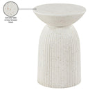  Meridian Opani Terrazzo Concrete Indoor/Outdoor End Table IMAGE 7