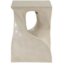  Meridian Jula Beige Concrete Indoor/Outdoor End Table IMAGE 3