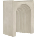  Meridian Avenda Beige Concrete Indoor/Outdoor End Table IMAGE 7