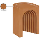  Meridian Avenda Terracotta Concrete Indoor/Outdoor End Table IMAGE 10