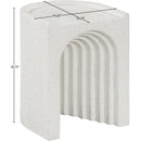  Meridian Avenda Terrazzo Concrete Indoor/Outdoor End Table IMAGE 9