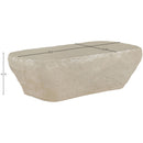  Meridian Rockford Beige Concrete Indoor/Outdoor Coffee Table IMAGE 8