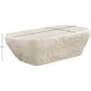  Meridian Rockford Taupe Concrete Indoor/Outdoor Coffee Table IMAGE 8