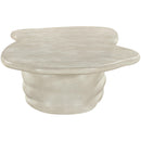  Meridian Branna Beige Concrete Indoor/Outdoor Coffee Table IMAGE 4