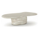  Meridian Branna Taupe Concrete Indoor/Outdoor Coffee Table IMAGE 1