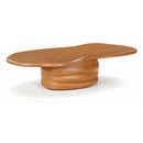  Meridian Branna Terracotta Concrete Indoor/Outdoor Coffee Table IMAGE 1