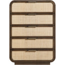  Color_Brown -- Windsor Brown Solid Wood Chest IMAGE 3