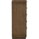  Color_Brown -- Windsor Brown Solid Wood Chest IMAGE 4