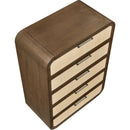 Color_Brown -- Windsor Brown Solid Wood Chest IMAGE 8