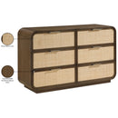  Color_Brown -- Windsor Brown Solid Wood Dresser IMAGE 10