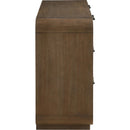  Color_Brown -- Windsor Brown Solid Wood Dresser IMAGE 5