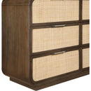  Color_Brown -- Windsor Brown Solid Wood Dresser IMAGE 8