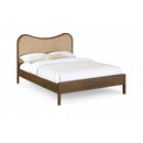  Color_Brown  Size_Full  -- Windsor Brown Solid Wood Full Bed IMAGE 1