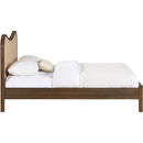  Meridian Windsor Brown Solid Wood Full Bed IMAGE 5