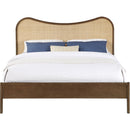  Color_Brown  Size_Queen  -- Windsor Brown Solid Wood Queen Bed IMAGE 3