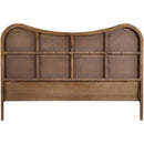  Color_Brown  Size_Queen  -- Windsor Brown Solid Wood Queen Bed IMAGE 5