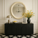  Meridian Armada Cream Aluminum Mirror IMAGE 2