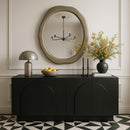  Meridian Armada Taupe Aluminum Mirror IMAGE 2