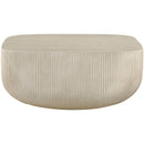  Meridian Sonara Beige Concrete Indoor/Outdoor Coffee Table IMAGE 3