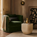  Meridian Sonara Beige Concrete Indoor/Outdoor End Table IMAGE 2