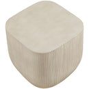  Meridian Sonara Beige Concrete Indoor/Outdoor End Table IMAGE 5