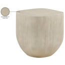  Meridian Sonara Beige Concrete Indoor/Outdoor End Table IMAGE 8