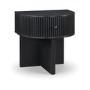  Color_Black -- Meridian Cortland 1 Drawer Nightstand IMAGE 1