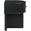  Color_Black -- Meridian Cortland 1 Drawer Nightstand IMAGE 3