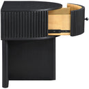  Color_Black -- Meridian Cortland 1 Drawer Nightstand IMAGE 7
