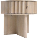  Color_Natural -- Cortland Natural Acacia Veneer And Solid Wood Night Stand IMAGE 5