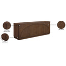  Meridian Everson Brown Oak Veneer And Solid Wood Sideboard/Buffet IMAGE 11