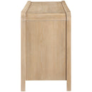  Meridian Harmony Natural Oak Veneer And Solid Wood Sideboard/Buffet IMAGE 4