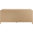  Meridian Harmony Natural Oak Veneer And Solid Wood Sideboard/Buffet IMAGE 5