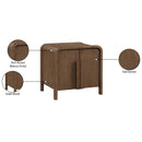  Color_Brown -- Meridian Harmony Nightstand IMAGE 11