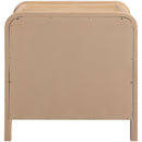  Color_Natural -- Harmony Natural Oak Veneer And Solid Wood Night Stand IMAGE 5