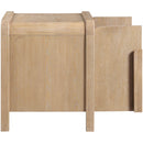  Color_Natural -- Harmony Natural Oak Veneer And Solid Wood Night Stand IMAGE 9