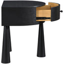  Color_Black -- Meridian Oasis 1 Drawer Nightstand IMAGE 7