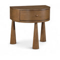  Color_Brown -- Oasis Brown Acacia Veneer And Solid Wood Night Stand IMAGE 1