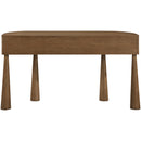  Meridian Oasis Brown Acacia Veneer And Solid Wood Console Table IMAGE 4