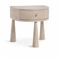  Color_Natural -- Oasis Natural Acacia Veneer And Solid Wood Night Stand IMAGE 1