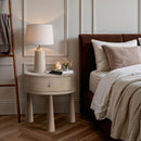  Color_Natural -- Oasis Natural Acacia Veneer And Solid Wood Night Stand IMAGE 2