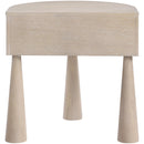  Color_Natural -- Oasis Natural Acacia Veneer And Solid Wood Night Stand IMAGE 4