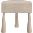  Meridian Oasis Natural Acacia Veneer And Solid Wood Night Stand IMAGE 4