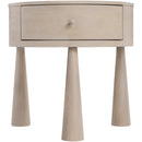  Color_Natural -- Oasis Natural Acacia Veneer And Solid Wood Night Stand IMAGE 5