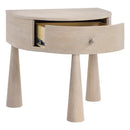  Color_Natural -- Oasis Natural Acacia Veneer And Solid Wood Night Stand IMAGE 6