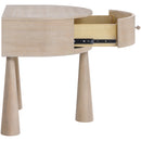  Meridian Oasis Natural Acacia Veneer And Solid Wood Night Stand IMAGE 7