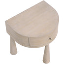  Color_Natural -- Oasis Natural Acacia Veneer And Solid Wood Night Stand IMAGE 8