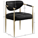 Color_Black -- Meridian Virella Dining Chair IMAGE 9