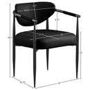  Color_Black -- Meridian Virella Dining Chair IMAGE 8
